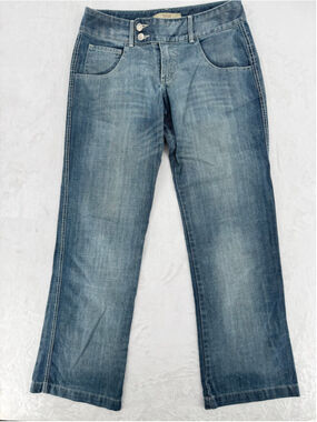 Wide Leg Low Rise Jeans Equus Ellen Jabour Collection Cotton Brazilian Size 8